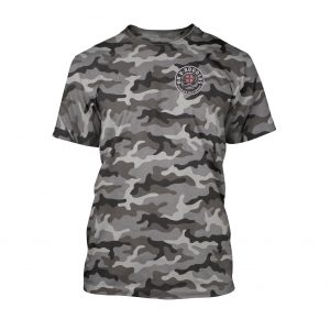 UK V-Rodders Grey Camo T Shirt